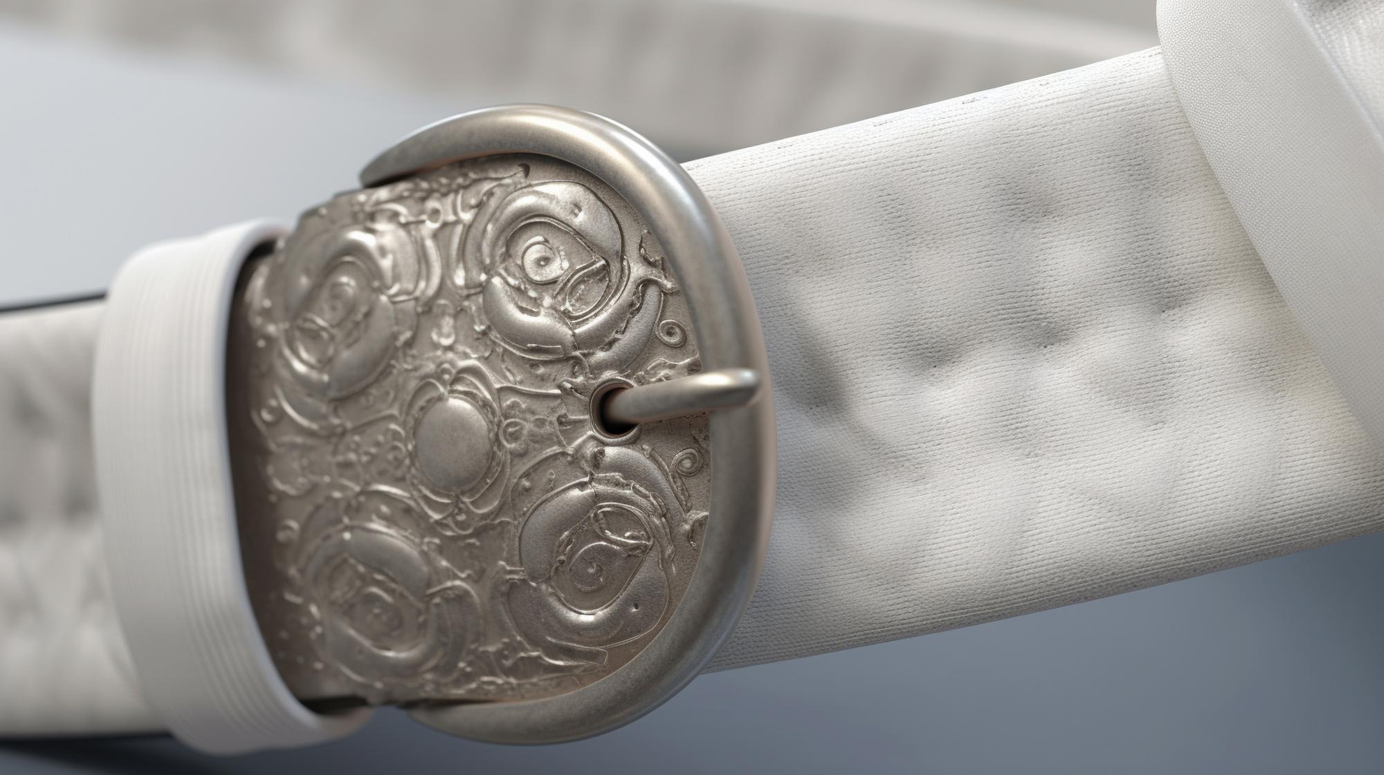 Elegant embroidered cuff close-up